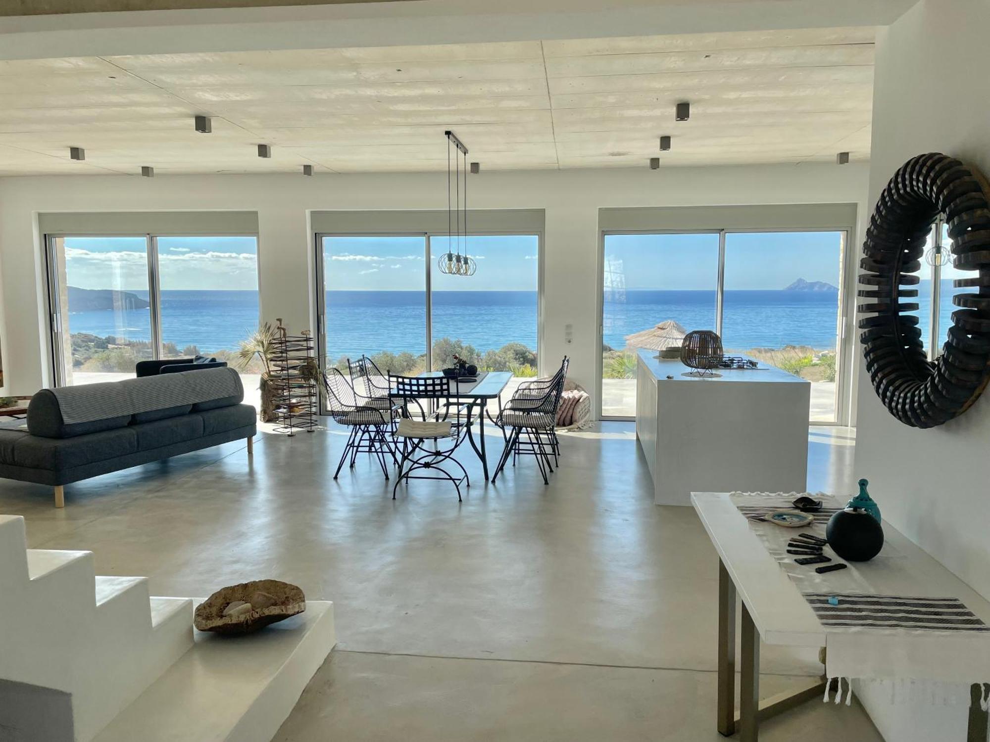 Komos Beach Estate Каламаки Экстерьер фото